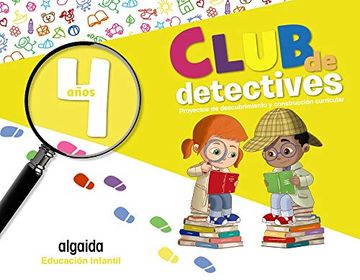 portada Club de Detectives. Educación Infantil 4 Años