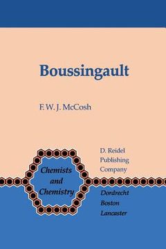 portada Boussingault: Chemist and Agriculturist (en Inglés)