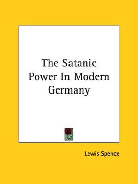 portada the satanic power in modern germany (in English)
