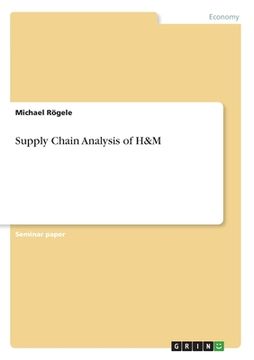 portada Supply Chain Analysis of H&M (en Inglés)