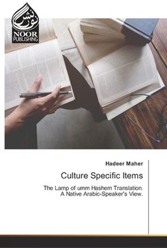 portada Culture Specific Items (en Inglés)