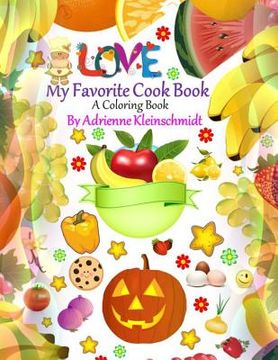 portada My Favorite Cook Book A Coloring Book (in English)