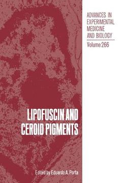 portada Lipofuscin and Ceroid Pigments (in English)