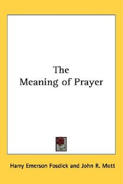 portada the meaning of prayer