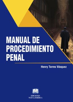 portada MANUAL DE PROCEDIMIENTO PENAL (in Spanish)
