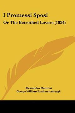portada i promessi sposi: or the betrothed lovers (1834)