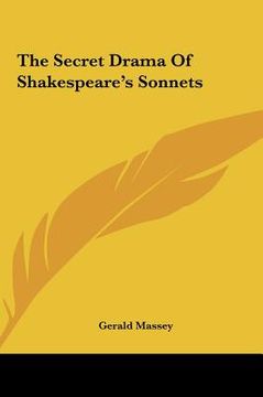 portada the secret drama of shakespeare's sonnets (en Inglés)