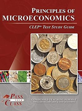 portada Principles of Microeconomics Clep Test Study Guide (in English)