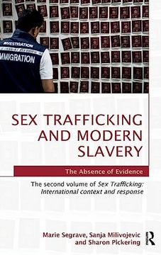 portada Sex Trafficking and Modern Slavery: The Absence of Evidence (Sex Trafficking: International Context and Response, 2) (en Inglés)