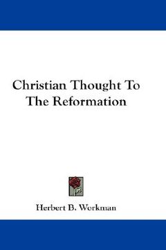 portada christian thought to the reformation