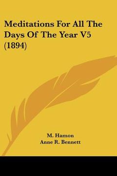 portada meditations for all the days of the year v5 (1894) (en Inglés)