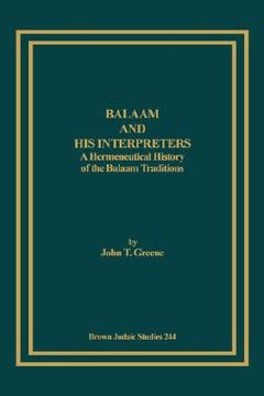 portada balaam and his interpreters (en Inglés)