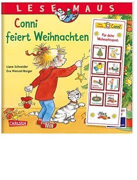 portada Lesemaus 58: Conni Feiert Weihnachten (en Alemán)