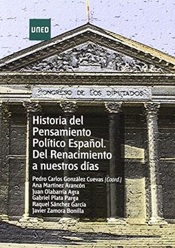 portada Historia del Pensamiento Político Español, del Renacimiento a Nuestros Días (in Spanish)