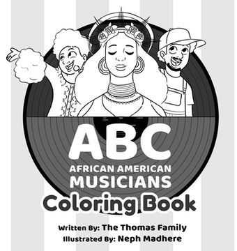 portada ABC - African American Musicians Coloring Book (en Inglés)