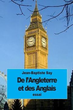 portada De l'Angleterre et des Anglais (in French)