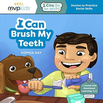 portada I can Brush my Teeth: 3 (Real mvp Kids; A Social and Emotional Learning Tool, Ages 2-6) (in English)