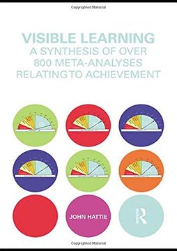 portada Visible Learning: A Synthesis of Over 800 Meta-Analyses Relating to Achievement (in English)