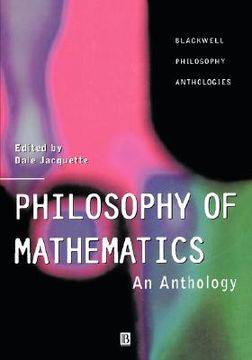 portada philosophy of mathematics: an anthology (en Inglés)