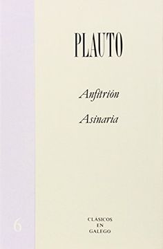 portada Anfitrión, Asinaria (Clásicos en galego)