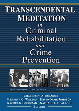 portada transcendental meditation(r) in criminal rehabilitation and crime prevention (in English)