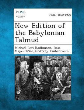 portada New Edition of the Babylonian Talmud (en Inglés)