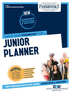portada Junior Planner (C-415): Passbooks Study Guide Volume 415 (en Inglés)