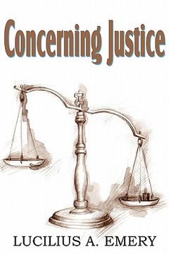 portada concerning justice (en Inglés)