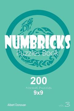 portada Numbricks - 200 Normal Puzzles 9x9 (Volume 3) (en Inglés)