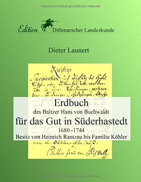 portada Erdbuch für das Gut in Süderhastedt (German Edition)