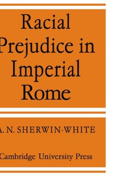 portada Racial Prejudice in Imperial Rome Paperback (J. H. Gray Lectures) (en Inglés)