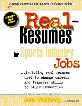 portada Real-Resumes for Sports Industry Jobs (en Inglés)