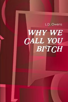 portada Why We Call You Bitch (en Inglés)