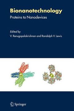 portada bionanotechnology: proteins to nanodevices (in English)