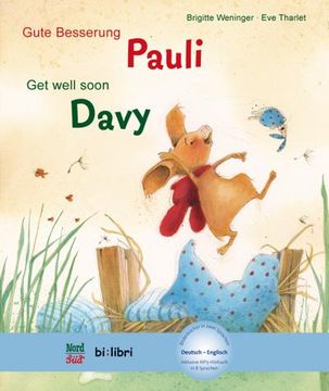 portada Gute Besserung Paul. Kinderbuch Deutsch-Englisch mit Mp3-Hörbuch zum Herunterladen 