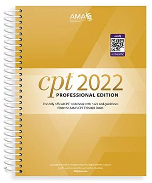 portada Cpt Professional 2022: Professional Edition 