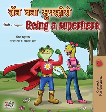 portada Being a Superhero (Hindi English Bilingual Book) (Hindi English Bilingual Collection) (in Hindi)