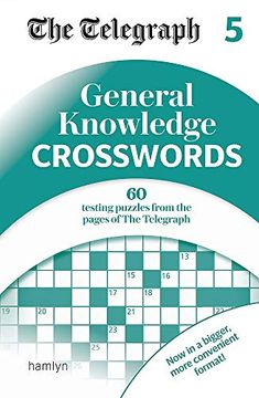 portada The Telegraph General Knowledge Crosswords 5 (The Telegraph Puzzle Books) (en Inglés)