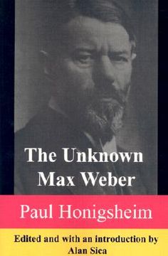 portada the unknown max weber (en Inglés)