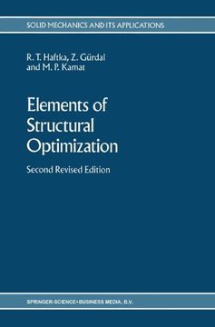 portada Elements of Structural Optimization (Solid Mechanics and Its Applications)