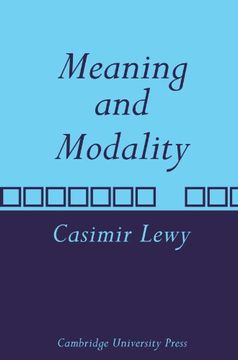 portada Meaning and Modality (en Inglés)