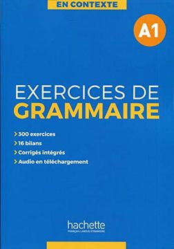 portada En Contexte - Exercices de Grammaire a1 + Audio mp3 + Corrigés (in French)