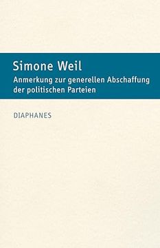 portada Anmerkung zur Generellen Abschaffung der Politischen Parteien (in German)