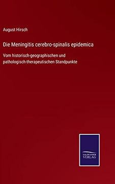 portada Die Meningitis Cerebro-Spinalis Epidemica (en Alemán)