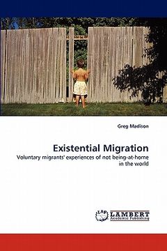 portada existential migration (en Inglés)