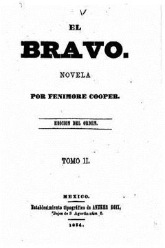 portada El Bravo, Novela (in Spanish)