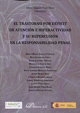 portada El Trastorno por Deficit de Atención e Hiperactividad y su Repercusión en la res (in Spanish)
