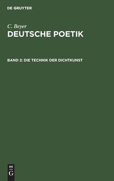portada Die Technik der Dichtkunst (German Edition) [Hardcover ] (en Alemán)