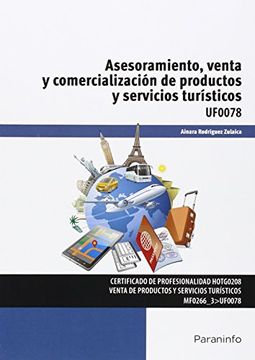 portada Asesoramiento, Venta y Comercialización de Productos y Servicios Turísticos (cp - Certificado Profesionalidad) (in Spanish)