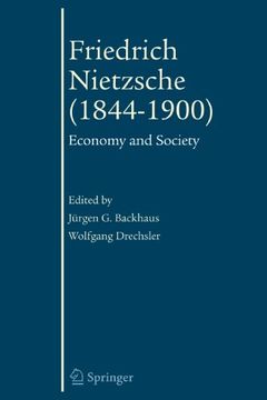 portada friedrich nietzsche (1844-1900): economy and society (en Inglés)